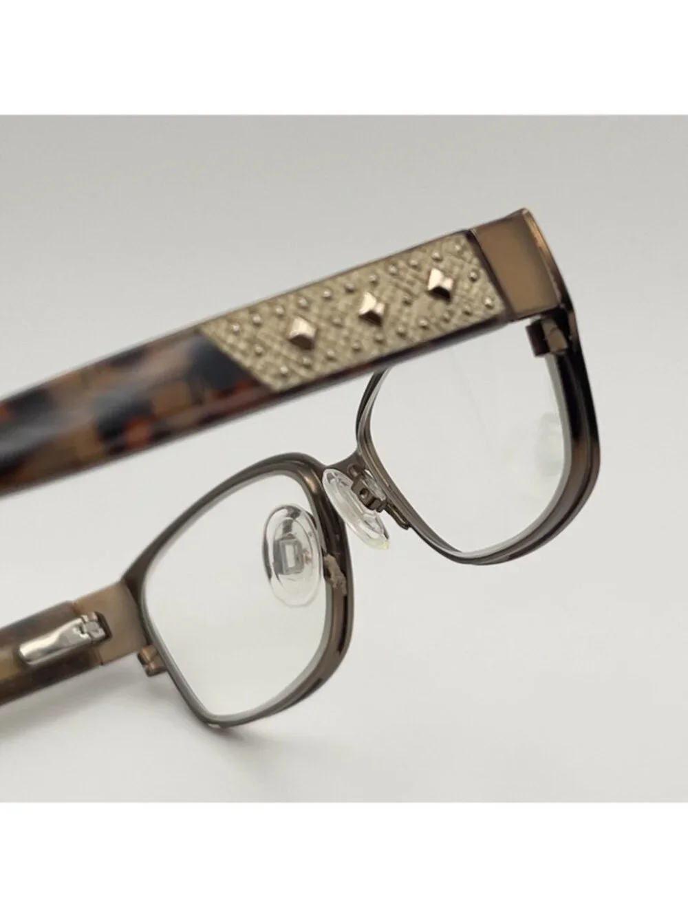 Bebe BB 5149 200 Topaz Eyeglass Frames Women Brown Tortoise Metal 54-16-135 Case